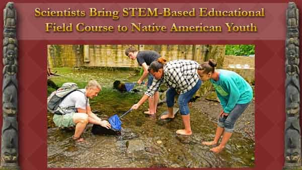 Randy Kyes conducts annual educational field course with Native American Youth.